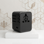 Universal travel adapter branded with logo – Repute Brand Nigeria